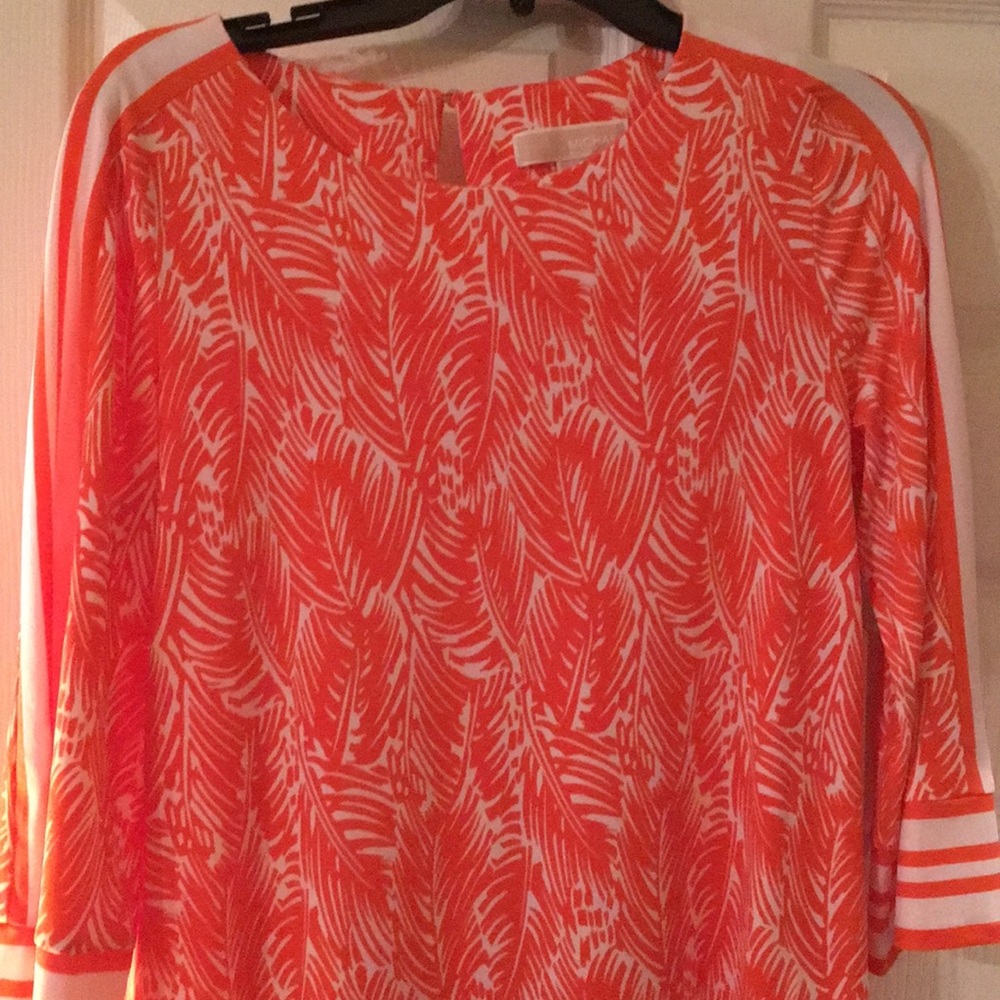 Michael Kors orange and white dress - Picture 2 of 5